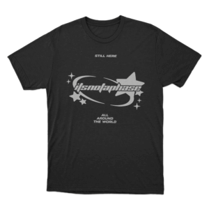 Around the World Unisex T Shirt Black