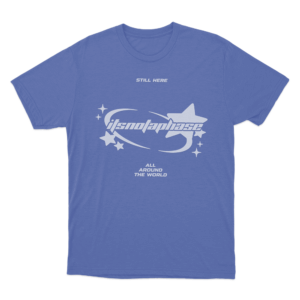 Around the World Unisex T Shirt Blue