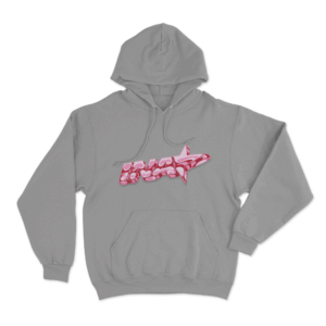 Inap Camo Unisex Hoodie Grey