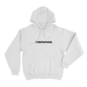 Itsnotaphase Logo Unisex Hoodie White